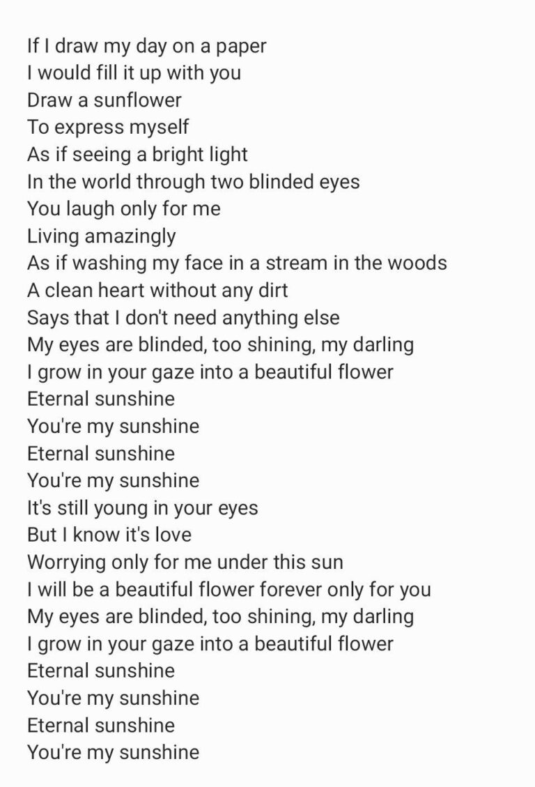 Unpacking the Meaning Behind ‘Eternal Sunshine’ Lyrics